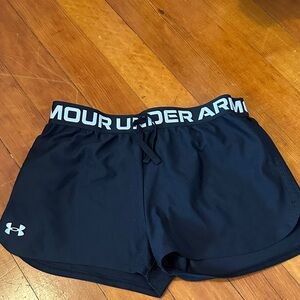 Under Armour Women's Navy Athletic Shorts